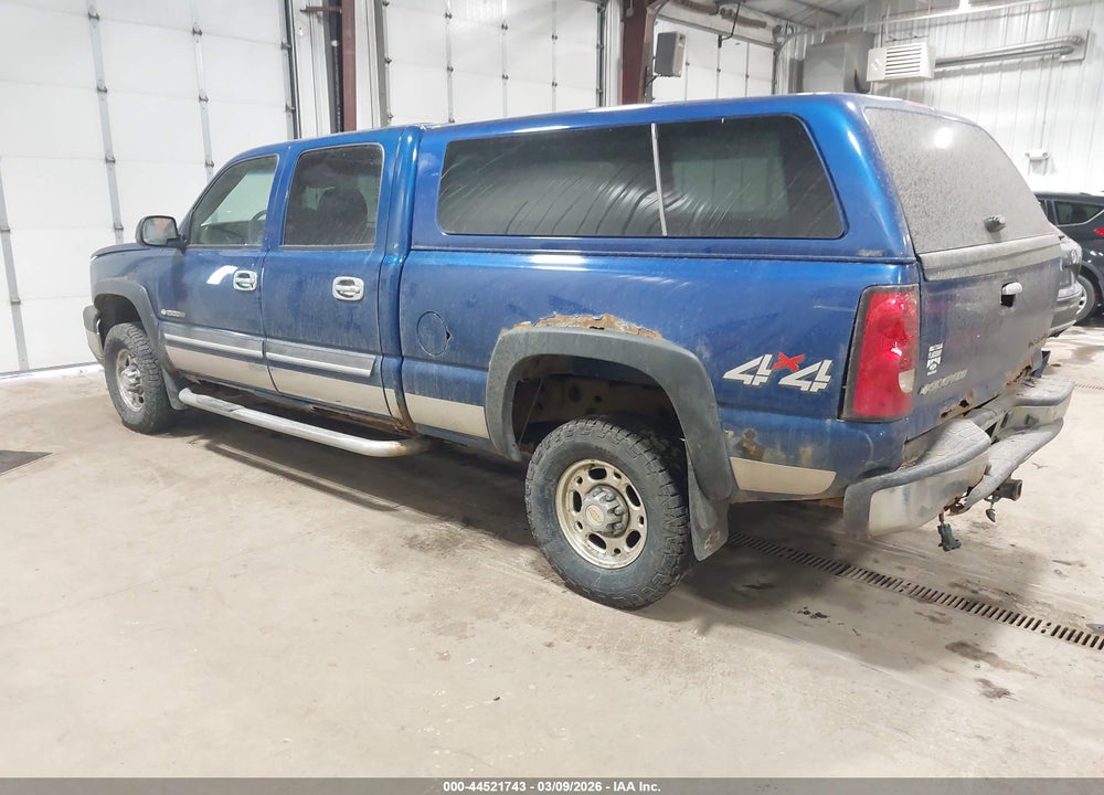 2003 CHEVROLET SILVERADO 2500HD LS VIN: 1GCHK23U93F250393