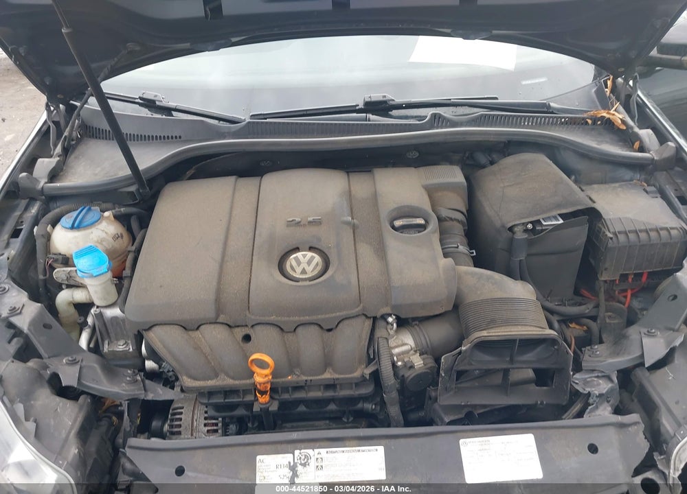 2012 VOLKSWAGEN GOLF 2.5L 4-DOOR VIN: WVWDB7AJ7CW193969