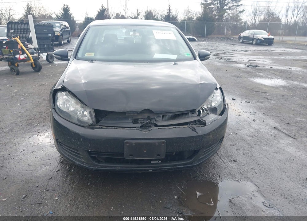 2012 VOLKSWAGEN GOLF 2.5L 4-DOOR VIN: WVWDB7AJ7CW193969
