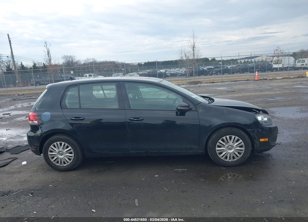 2012 VOLKSWAGEN GOLF 2.5L 4-DOOR VIN: WVWDB7AJ7CW193969