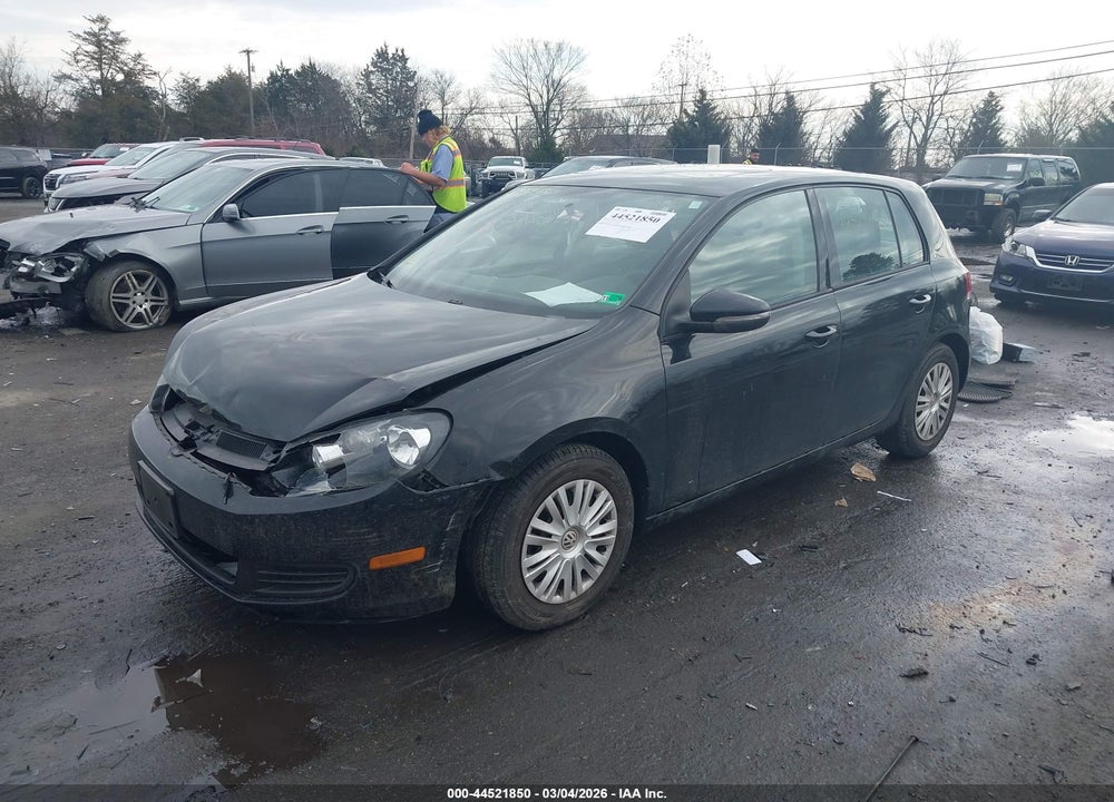 2012 VOLKSWAGEN GOLF 2.5L 4-DOOR VIN: WVWDB7AJ7CW193969