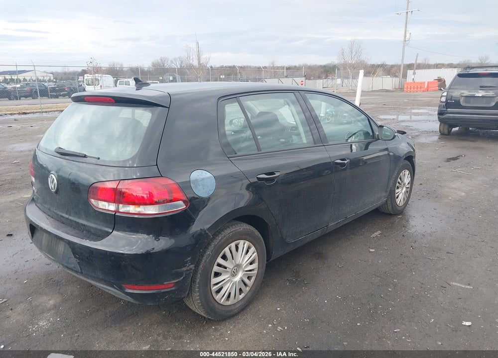 2012 VOLKSWAGEN GOLF 2.5L 4-DOOR VIN: WVWDB7AJ7CW193969