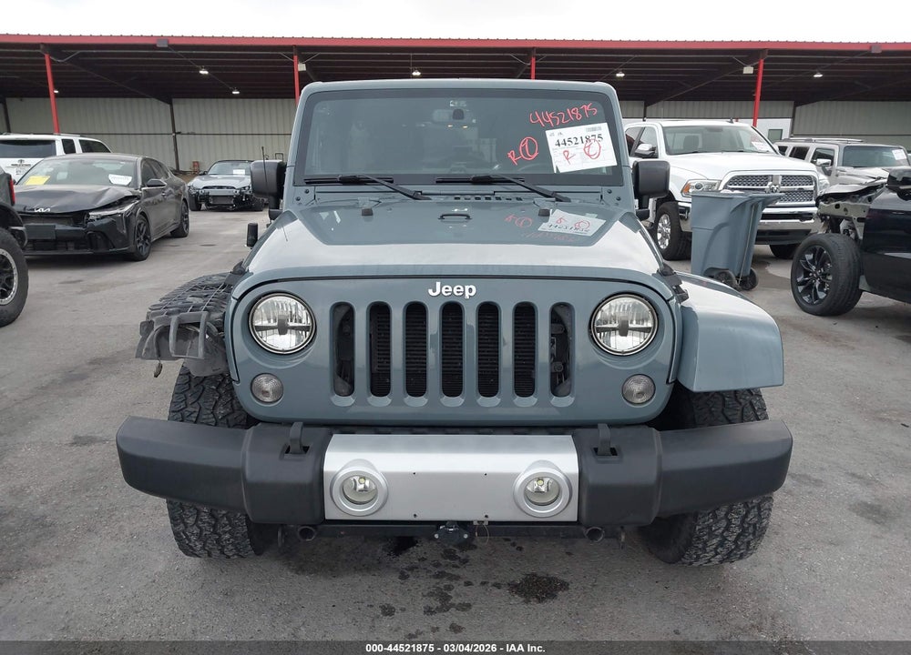 2015 JEEP WRANGLER UNLIMITED SAHARA VIN: 1C4BJWEG4FL528503