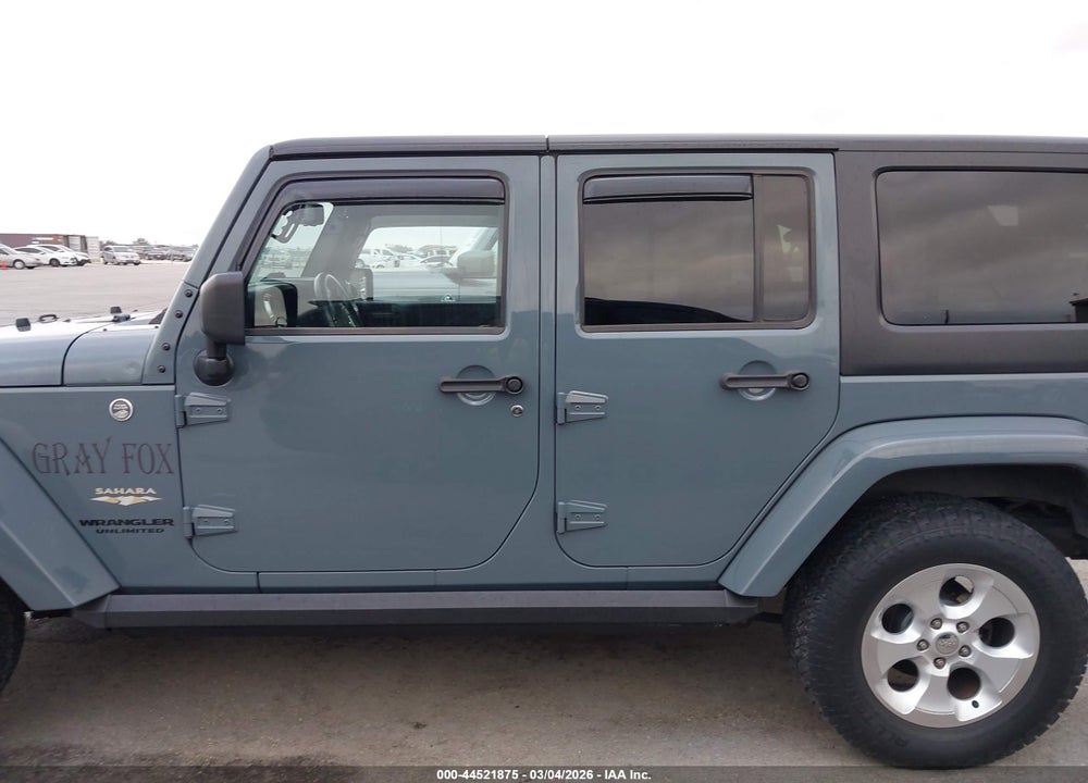 2015 JEEP WRANGLER UNLIMITED SAHARA VIN: 1C4BJWEG4FL528503