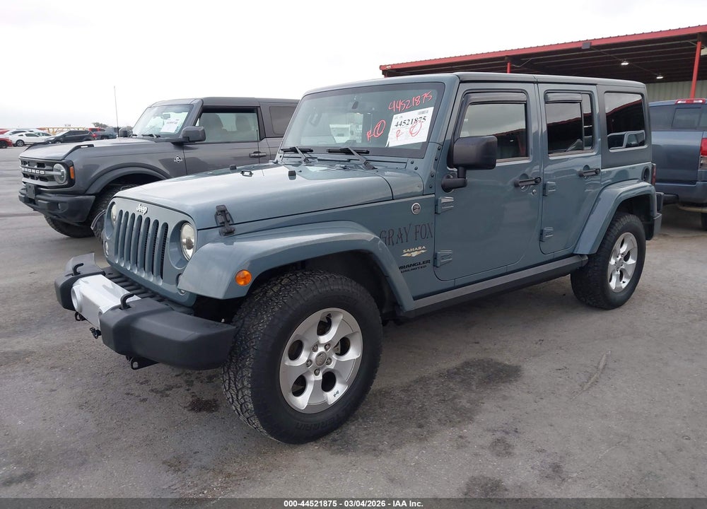 2015 JEEP WRANGLER UNLIMITED SAHARA VIN: 1C4BJWEG4FL528503