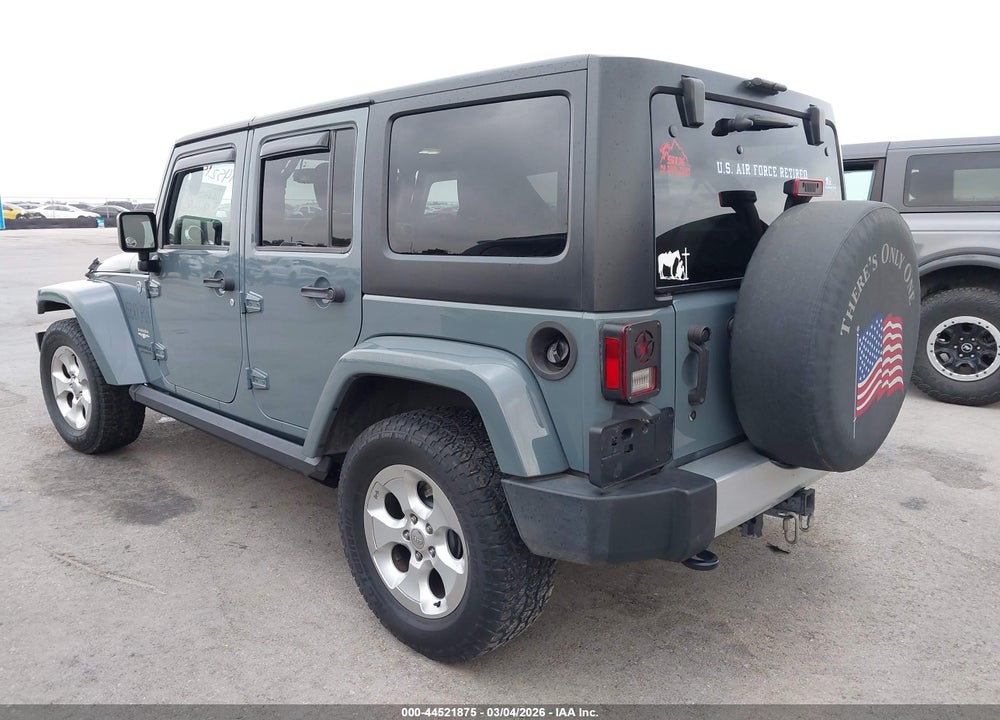 2015 JEEP WRANGLER UNLIMITED SAHARA VIN: 1C4BJWEG4FL528503