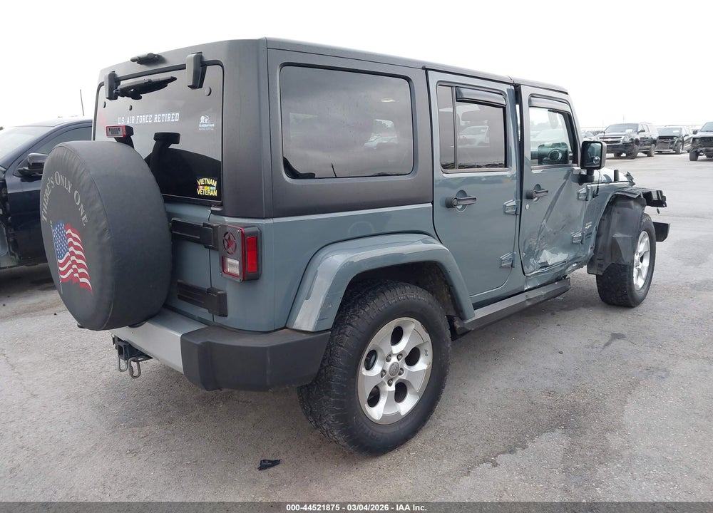 2015 JEEP WRANGLER UNLIMITED SAHARA VIN: 1C4BJWEG4FL528503