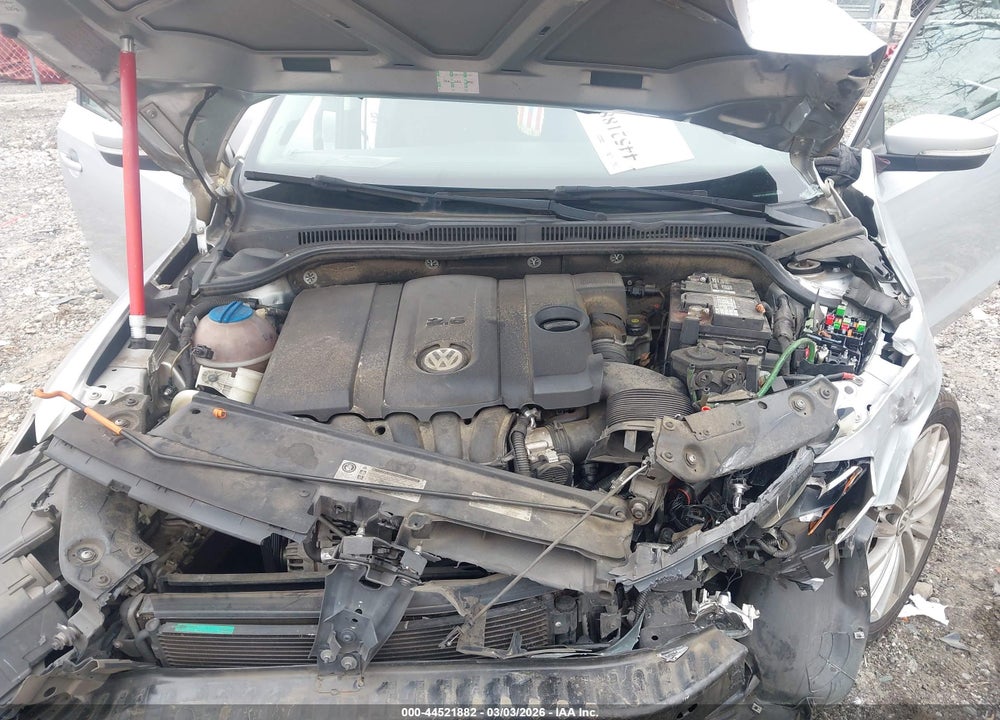 2012 VOLKSWAGEN JETTA 2.5L SEL VIN: 3VWLP7AJ3CM396111