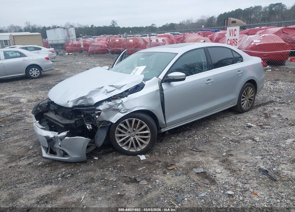 2012 VOLKSWAGEN JETTA 2.5L SEL VIN: 3VWLP7AJ3CM396111