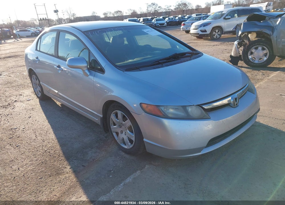2006 HONDA CIVIC LX VIN: 1HGFA165X6L022371