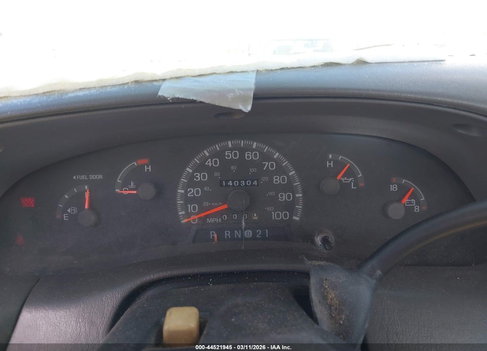 1997 FORD F-150 STANDARD/XL/XLT VIN: 1FTDF1729VNC00799
