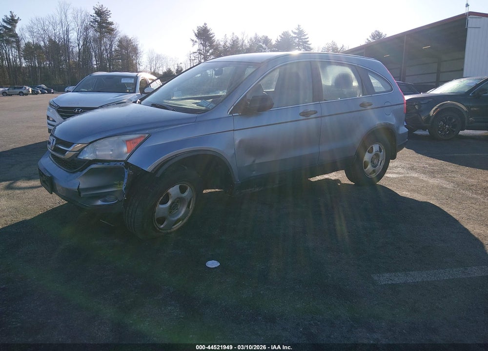 2011 HONDA CR-V LX VIN: 5J6RE4H30BL047541