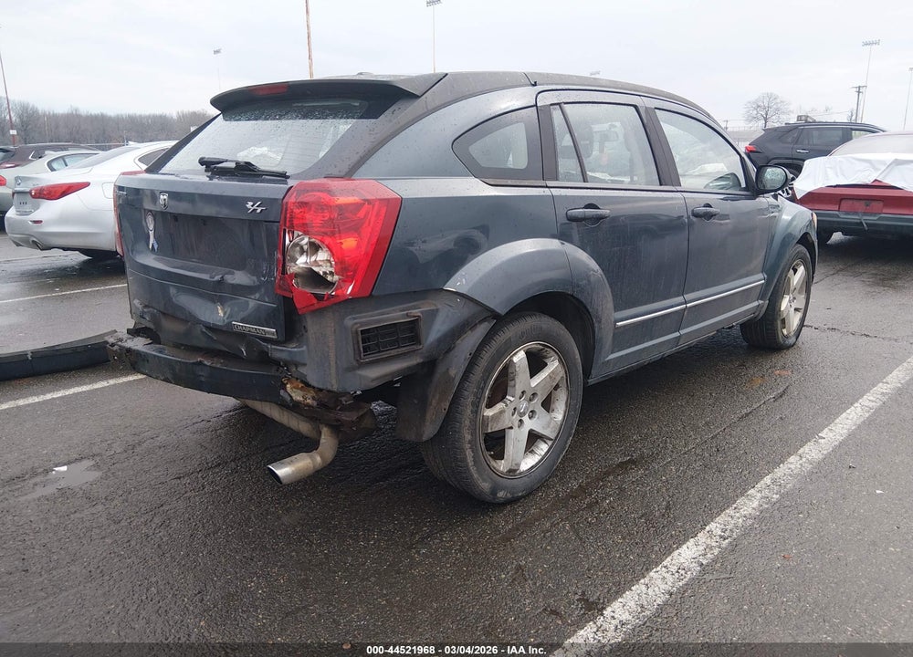 2008 DODGE CALIBER R/T VIN: 1B3HB78K08D656796