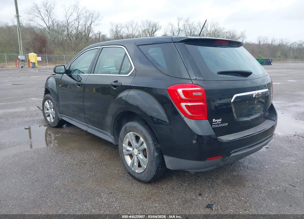 2017 CHEVROLET EQUINOX LS VIN: 2GNALBEKXH1529853