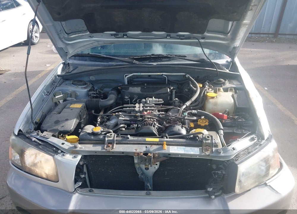 2004 SUBARU FORESTER 2.5XS VIN: JF1SG656X4H711772