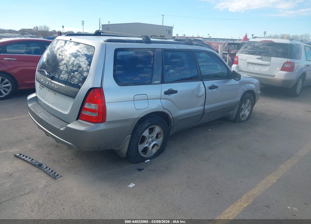 2004 SUBARU FORESTER 2.5XS VIN: JF1SG656X4H711772