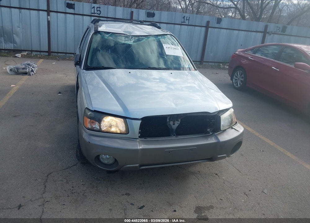 2004 SUBARU FORESTER 2.5XS VIN: JF1SG656X4H711772