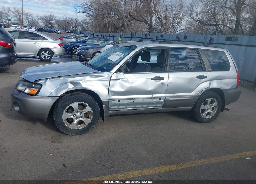 2004 SUBARU FORESTER 2.5XS VIN: JF1SG656X4H711772