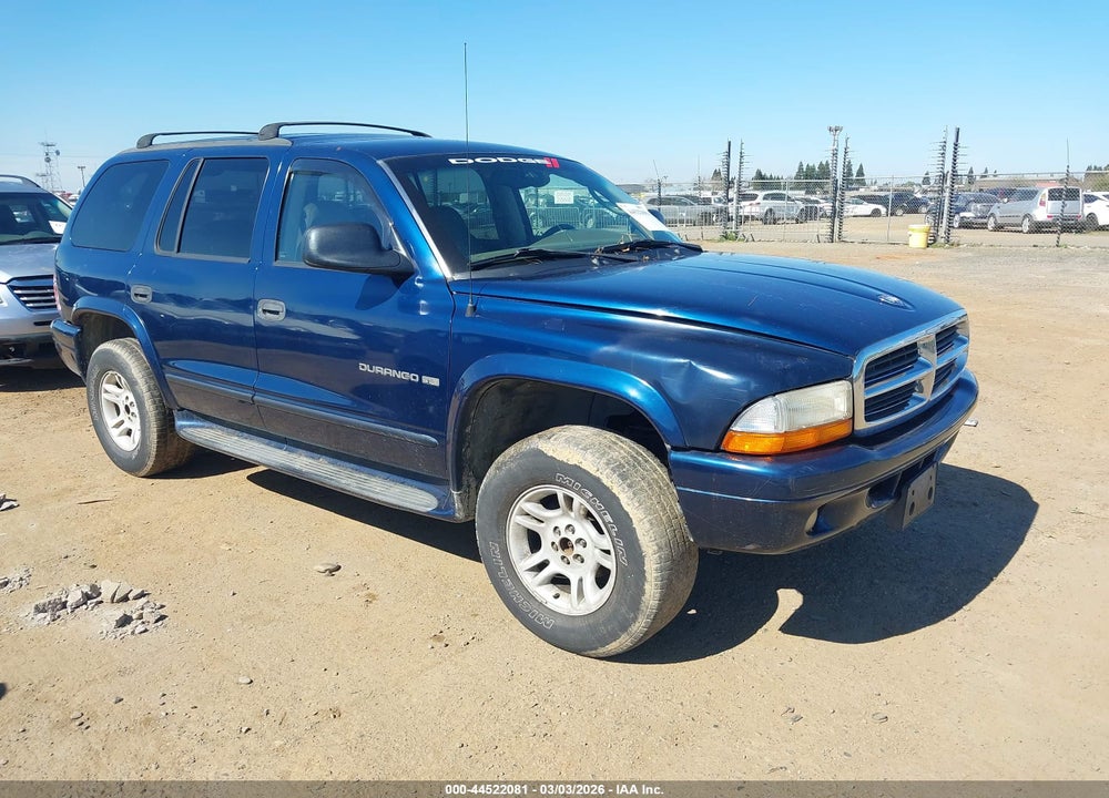 2001 DODGE DURANGO SLT VIN: 1B4HS28Z21F638631