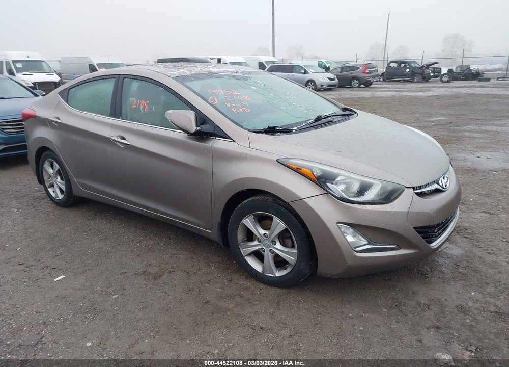 2016 HYUNDAI ELANTRA VALUE EDITION VIN: 5NPDH4AE0GH723243