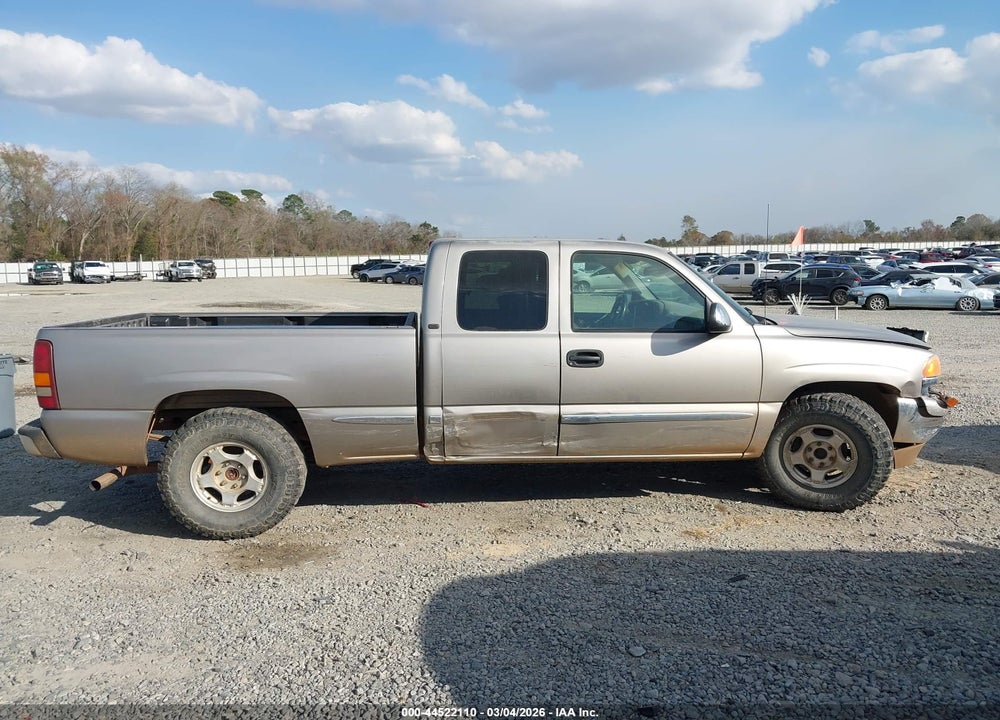 1999 GMC SIERRA 1500 SL VIN: 2GTEC19T8X1554627