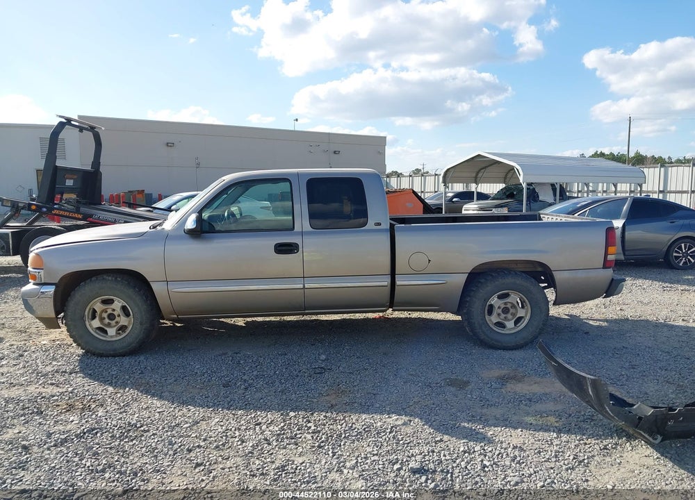 1999 GMC SIERRA 1500 SL VIN: 2GTEC19T8X1554627