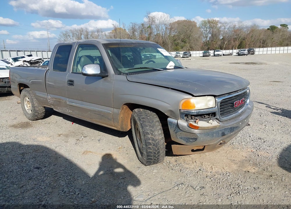 1999 GMC SIERRA 1500 SL VIN: 2GTEC19T8X1554627