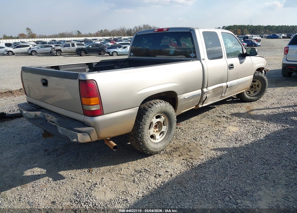 1999 GMC SIERRA 1500 SL VIN: 2GTEC19T8X1554627