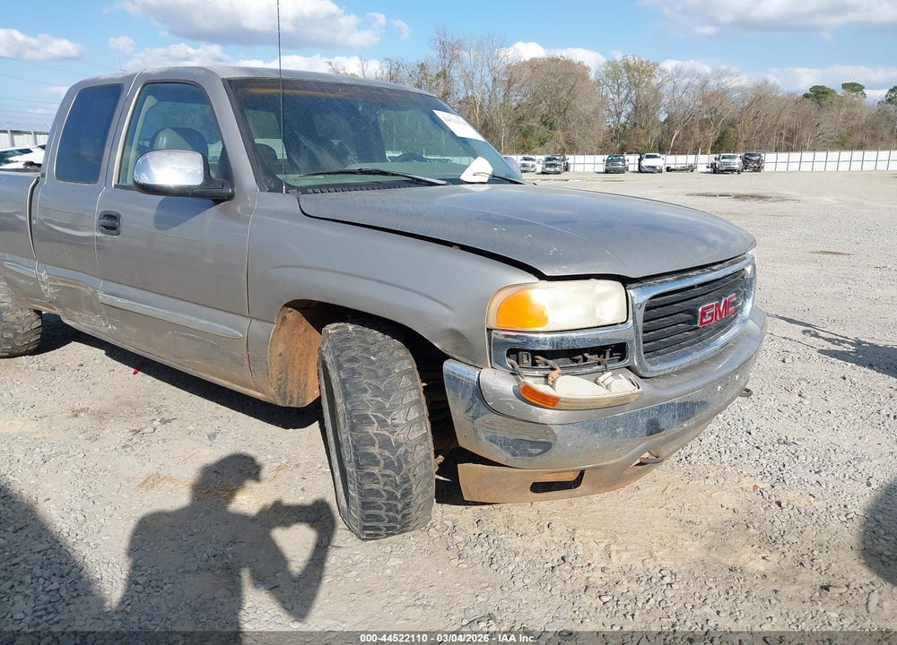 1999 GMC SIERRA 1500 SL VIN: 2GTEC19T8X1554627