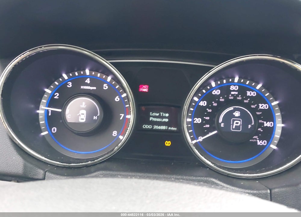 2013 HYUNDAI SONATA GLS VIN: 5NPEB4AC9DH670932