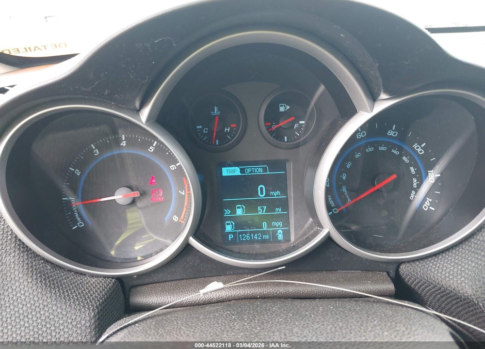 2014 CHEVROLET CRUZE 1LT AUTO VIN: 1G1PC5SB9E7113244
