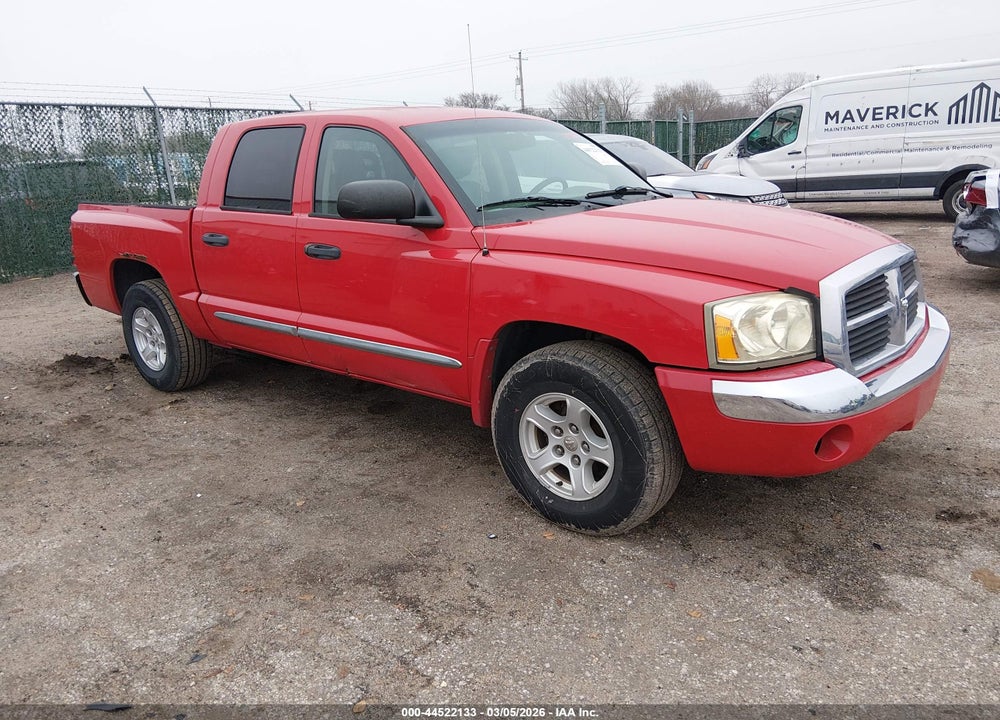 2005 DODGE DAKOTA LARAMIE VIN: 1D7HE58N35S326278