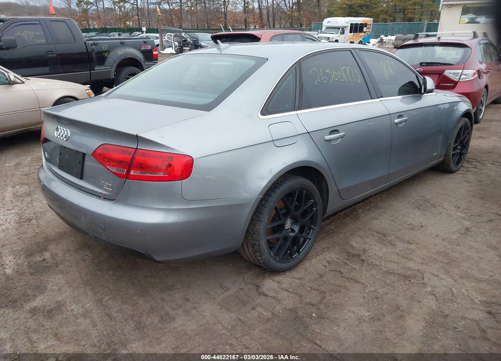 2009 AUDI A4 2.0T PREMIUM VIN: WAUSF78K29N063121
