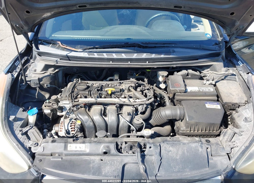 2012 HYUNDAI ELANTRA GLS (ULSAN PLANT) VIN: KMHDH4AE0CU341273