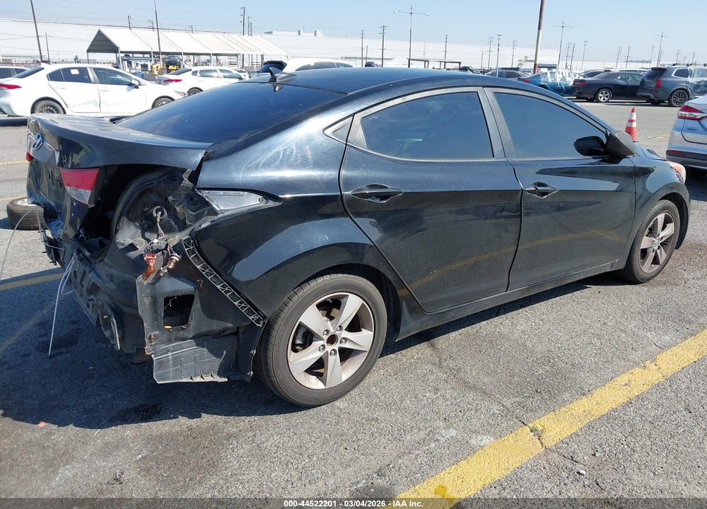 2012 HYUNDAI ELANTRA GLS (ULSAN PLANT) VIN: KMHDH4AE0CU341273