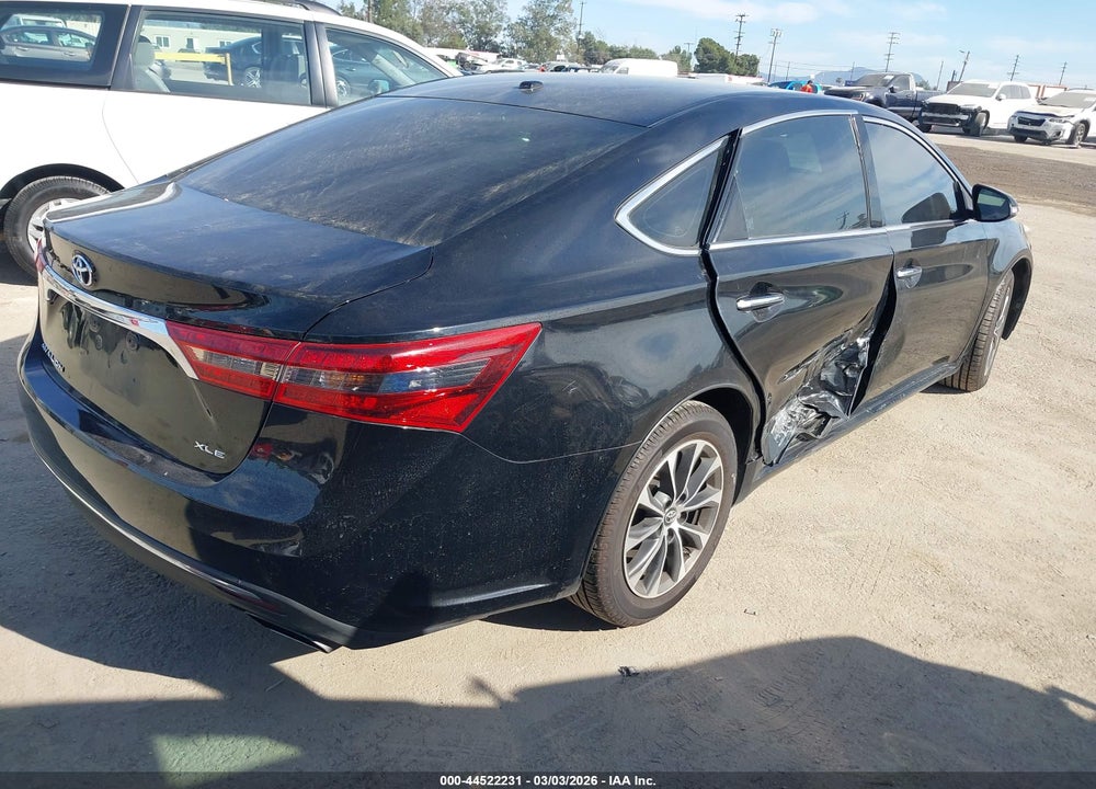 2016 TOYOTA AVALON XLE VIN: 4T1BK1EB4GU213793