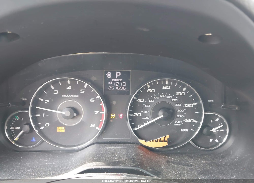 2012 SUBARU OUTBACK 2.5I PREMIUM VIN: 4S4BRCCC8C3231264