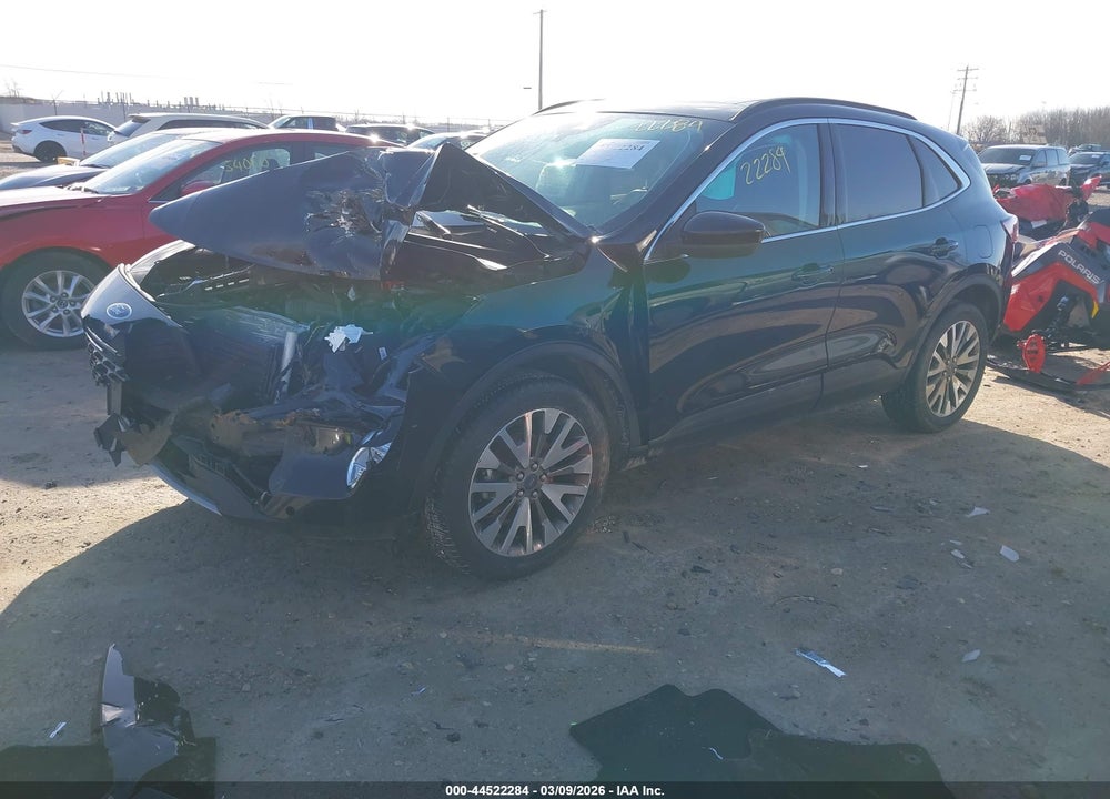 2022 FORD ESCAPE TITANIUM VIN: 1FMCU9J94NUA80000