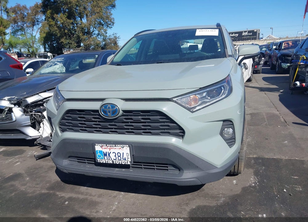 2021 TOYOTA RAV4 HYBRID XLE VIN: 4T3RWRFV0MU017184