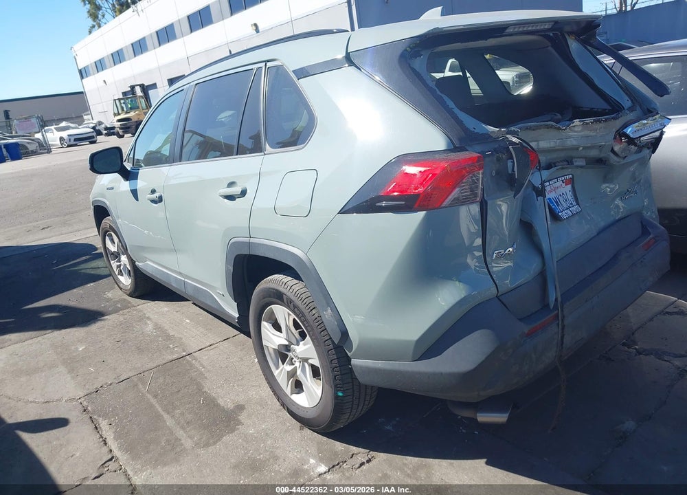 2021 TOYOTA RAV4 HYBRID XLE VIN: 4T3RWRFV0MU017184