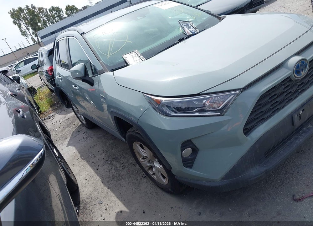 2021 TOYOTA RAV4 HYBRID XLE VIN: 4T3RWRFV0MU017184