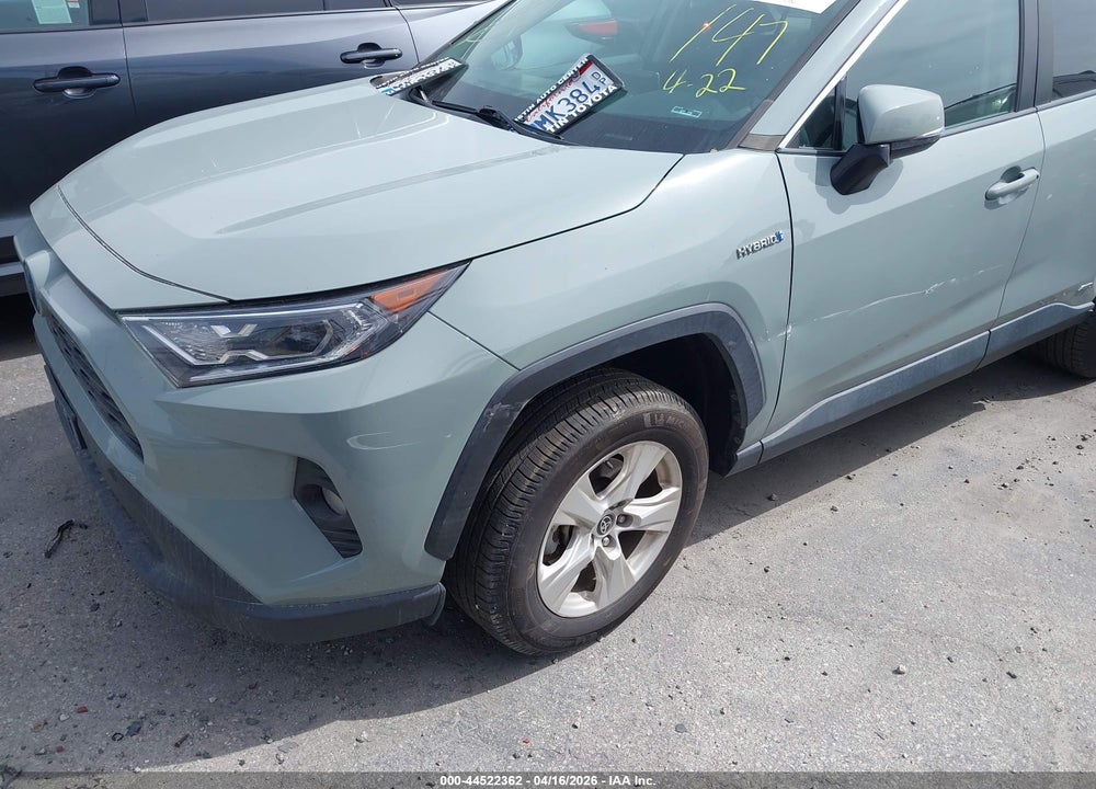 2021 TOYOTA RAV4 HYBRID XLE VIN: 4T3RWRFV0MU017184