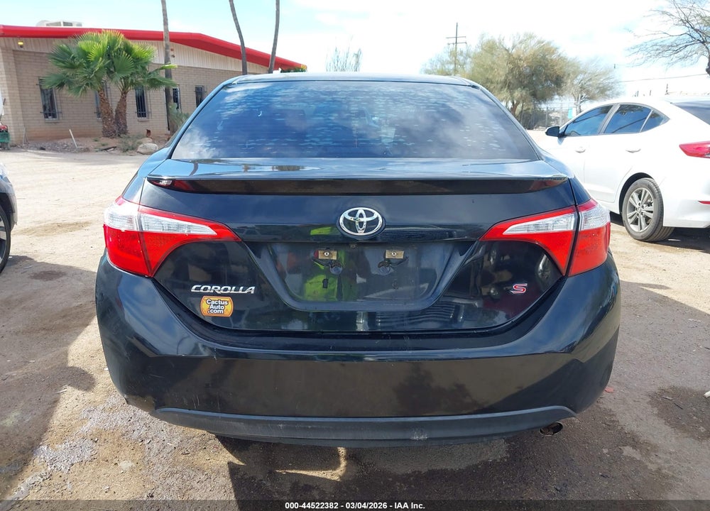 2016 TOYOTA COROLLA S PLUS VIN: 5YFBURHE6GP462287
