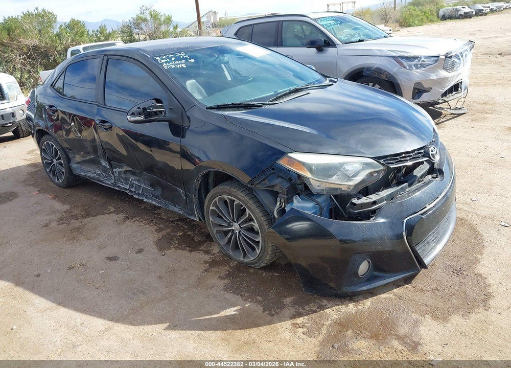 2016 TOYOTA COROLLA S PLUS VIN: 5YFBURHE6GP462287