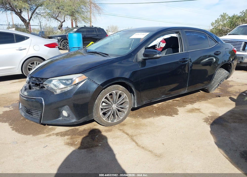 2016 TOYOTA COROLLA S PLUS VIN: 5YFBURHE6GP462287