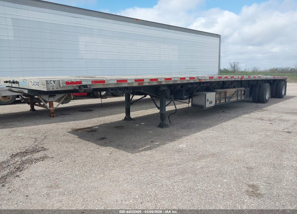 2005 TRANSCRAFT FLATBED SEMI TRAILER VIN: 1TTF4820752012687