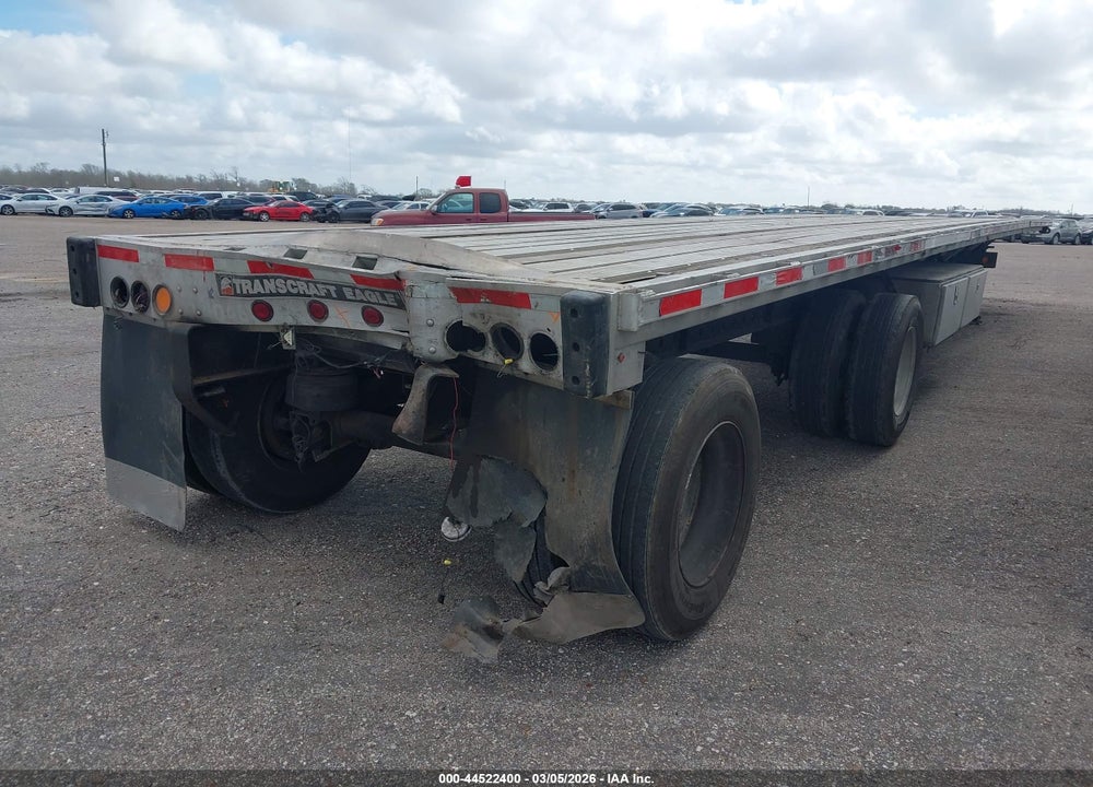 2005 TRANSCRAFT FLATBED SEMI TRAILER VIN: 1TTF4820752012687