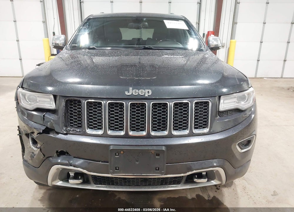 2014 JEEP GRAND CHEROKEE OVERLAND VIN: 1C4RJFCG0EC123917