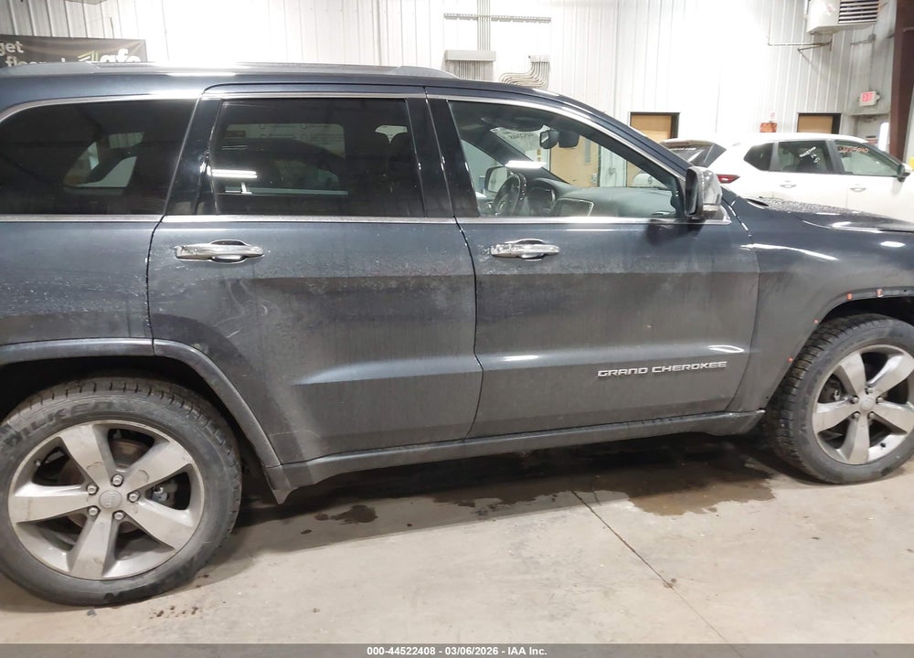 2014 JEEP GRAND CHEROKEE OVERLAND VIN: 1C4RJFCG0EC123917