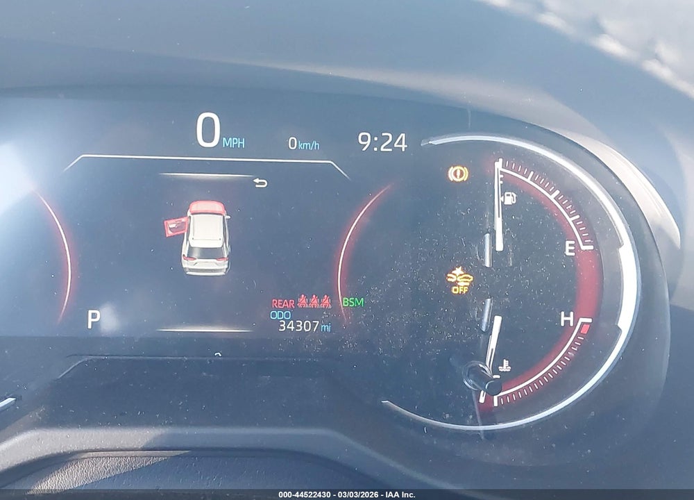 2024 TOYOTA RAV4 TRD OFF ROAD VIN: 2T3S1RFV8RW475188
